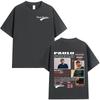 Rapper Paulo Londra Album Merch Tshirts Unisexs Women Clothing Fashion Hip Hop Oversized T Shirts Cotton Cozy Short Sleeve Tshirt