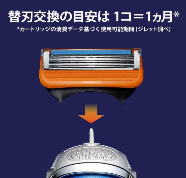 Gillette Fusion Manual Shaving Razor for 10 Replacement Blades Men,