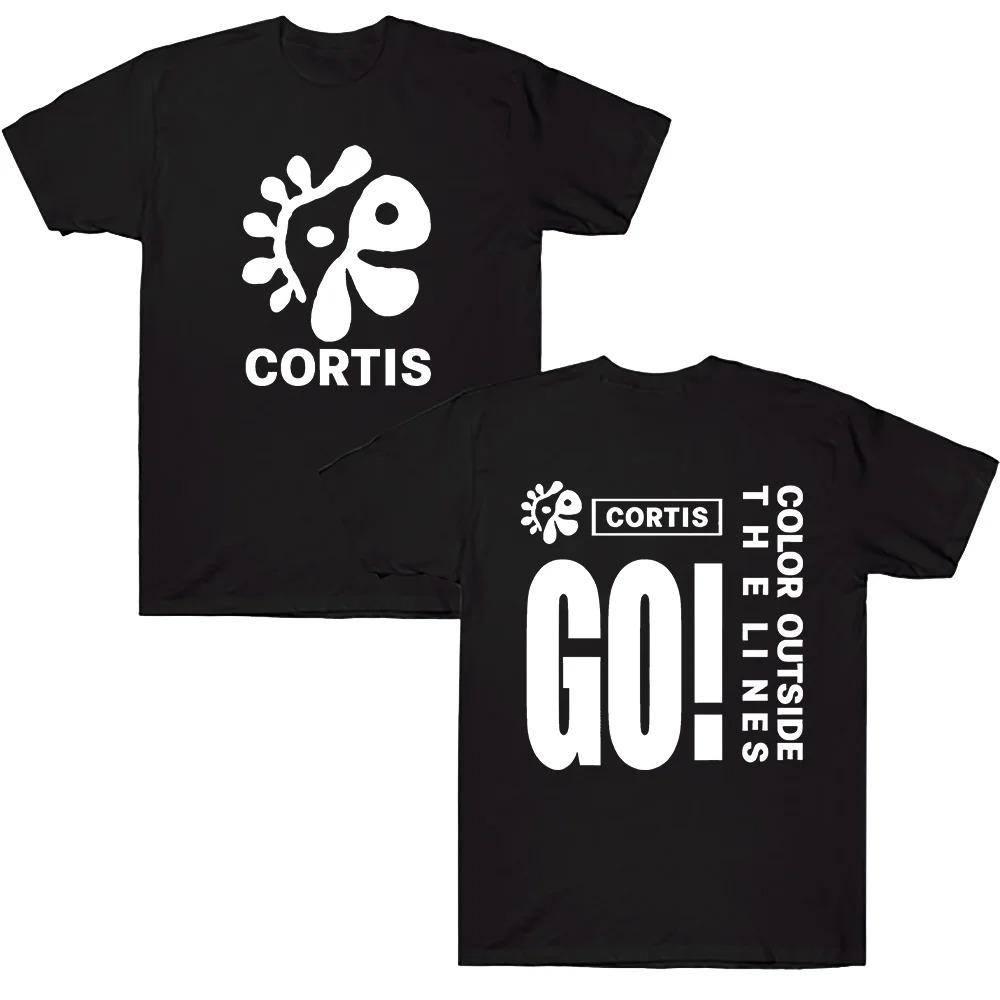 

Cortis Новый бойз-бэнд _GO_ Футболка с принтом персонажа Мерч Футболки Мода Женщины Мужчины Круглый вырез Короткий рукав Хлопок Повседневная футболка 4XL