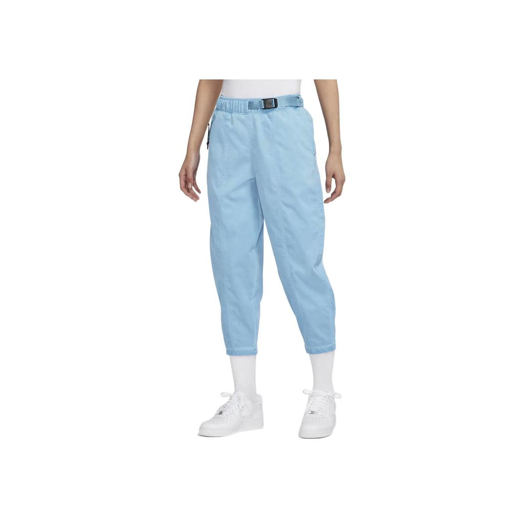 Nike High-Waisted Woven Sports Pants Women bottoms Blue DM6171-412