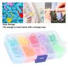 300pcs Assorted Color Knitting Stitch Markers Plastic Stitch Counter Clips  For Crochet