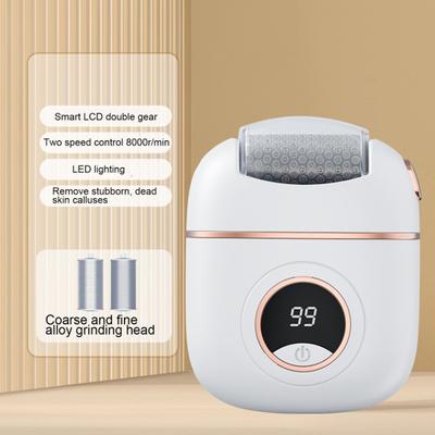 Yousheng Electric Foot Polisher Electric Foot Callus Remover Waterproof Foot Grinder for Dry Skin Rechargeable High-Speed Spin Foot Care Tool for Men