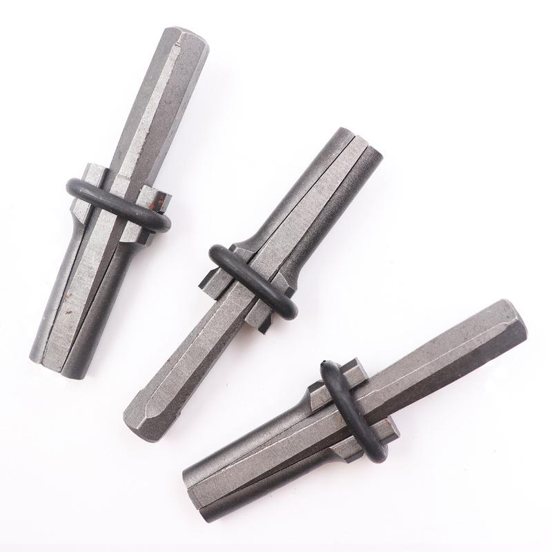 1PC High Hardness Stone Opener Clip Quarrying Tool Electric Hammer Drilling Stone Stone Stone Stone Stone Cutting Three He Chisel Mining