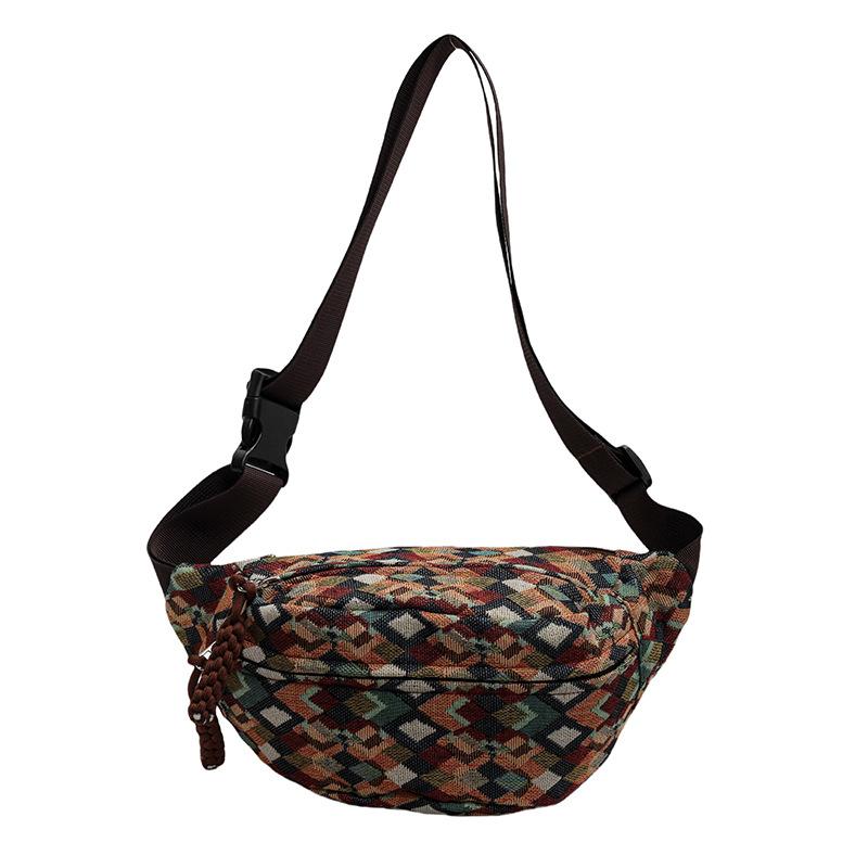 Bohemia Belt Waist Bags For Women Fashion Fanny Pack Female Banana Waist Pack Hip Purse Shoulder Crossbody Chest Bag