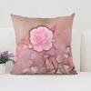 Home Decor Roses Flowers Pillowcase 45*45 Decorative Pillow Cover For Living Room Cushions 45X45 Cushions Covers Bed Pillowcases