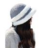 Winter Hat Women Cold Warm Furry Versatile Face Small Bucket Hat Casual Cotton Hat Big Head Circumference Ear Hat