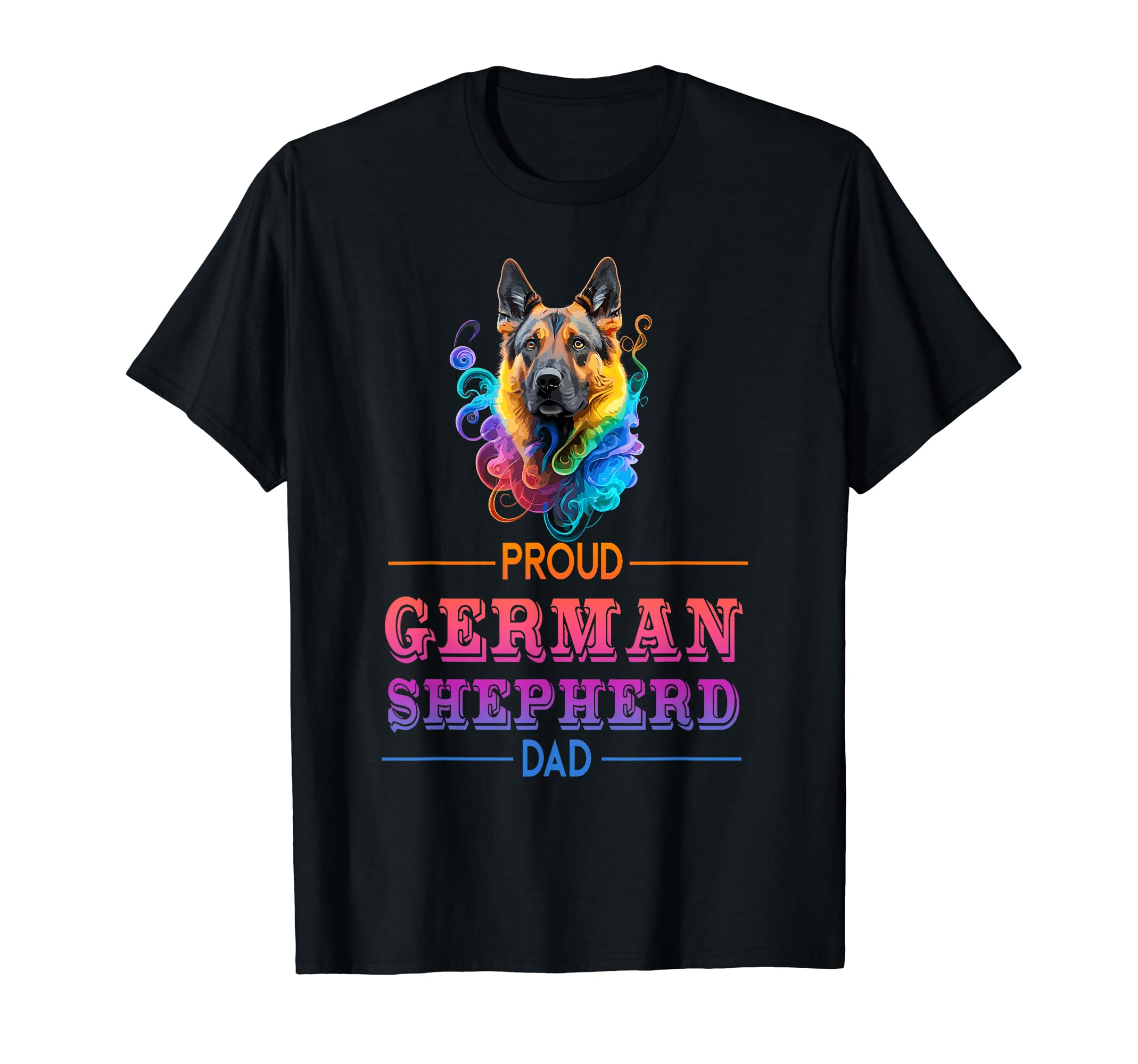 

German Shepherd T-Shirt for Men German Shepherd Dog Owner T-Shirt