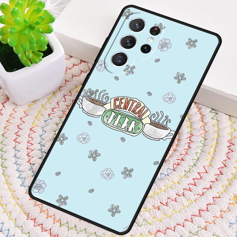 Friends Central Perk Poster Phone Case for Samsung Galaxy Note 10 Pro S26 Ultra S23 S24 FE S25 S21 S22 PLUS Shockproof Cove