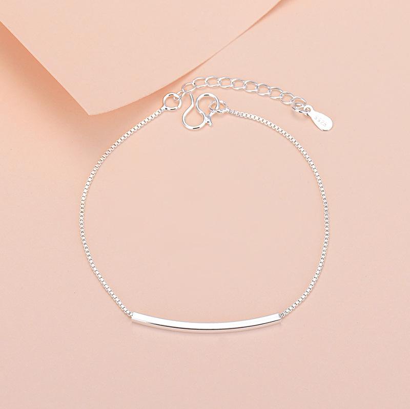 925 Silver Lucky Bead Charm Bracelet For Women Chain Round Bangles Fashion Luxury Quality Jewelry Christmas Accessories