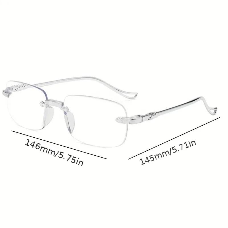 5 Pairs of Replaceable with blue ligth anti radiation Eyeglass Metal frame Suitable for Men and Women reading eyeglass