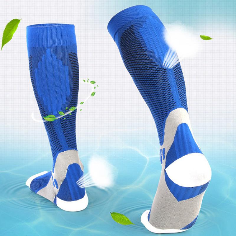 Running Compression Soccer Socks Stockings  Men Women Sports Socks for Marathon Cycling Football Socks