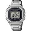 CASIO Standard Digital Wristwatch W-218HD-1AV Mens Cheap Chipukashi Metal Band Silver Overseas Model