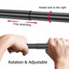 SIKAIQI Curved Shower Curtain X X Stainless Steel Corner Shower Curtain Rod Rod, L-Shaped, 70-100cm 70-100cm / 27.55"-39.37" 27.55"-39.37",