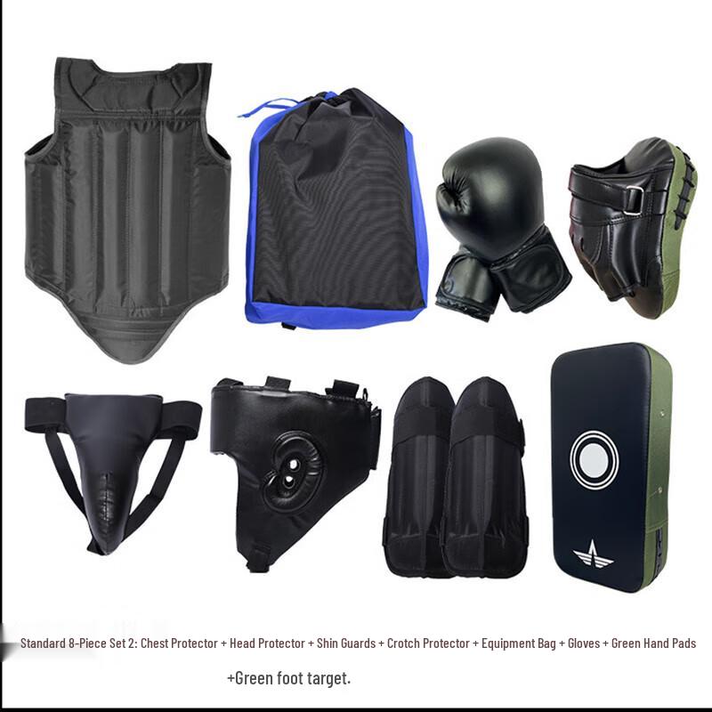 Xixun Double-Layer Boxing & MMA Training Protective Gear Set