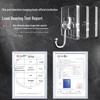 Transparent No-Trace Adhesive Wall Hook - Strong Load-Bearing, No-Punch Installation