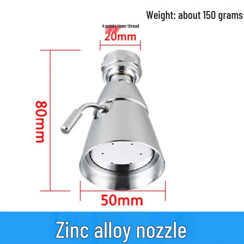 Songge Water-Saving Pressurized Metal Shower Nozzle
