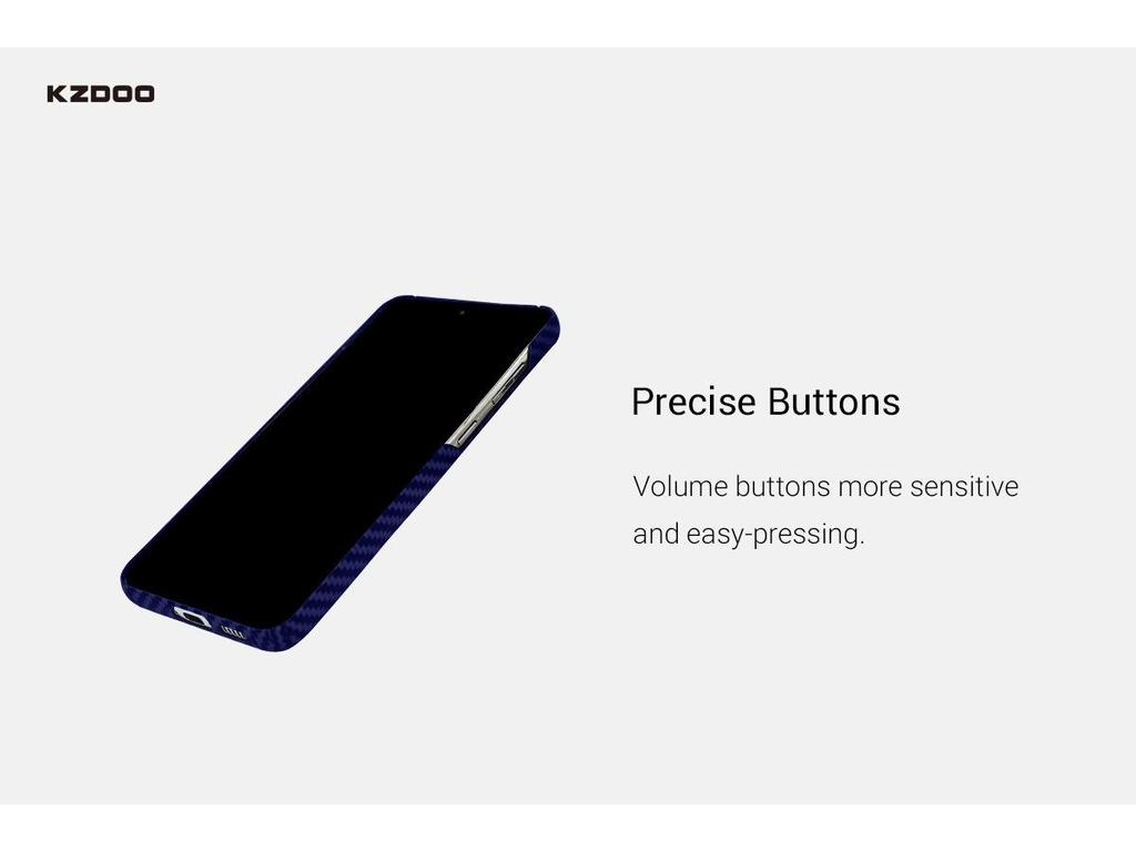 KZDOO Kevlar Carbon Fiber Phone Case for Samsung S25 Ultra/S24 Plus