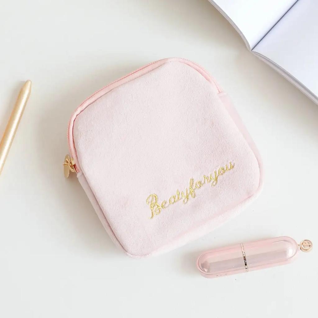 1pc-Girl Sanitary Napkin Storage Bag Sanitary Pad Bag Jewelry Storage Bag Headphone Bag Cosmetics Box