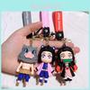 Adorable Demon Slayer Keychain Anime Character Bag Charm Plastic Durable Gift