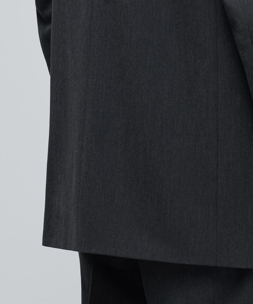 Musinsa Standard Collarless Blazer [Charcoal Gray]