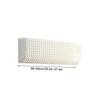 1PCS Wall Air Conditioner Dust Cover Solid Color Home Decor Washable Wall Mounted Protector Protective Easy Cleaning Cover Dust
