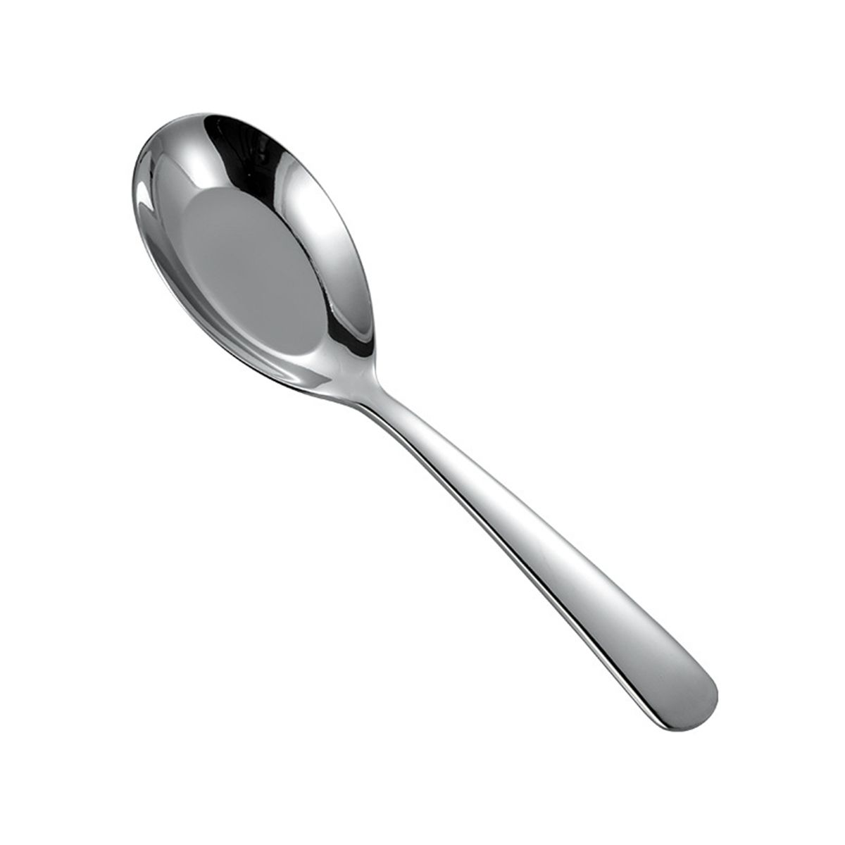 

Hotel Cooking Stainless Steel Kitchen Tableware Flatware Soup Spoon Dinner Scoop L