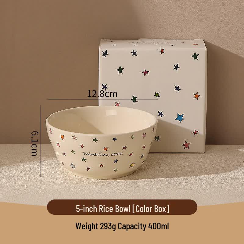 Youluo Cartoon Ceramic Salad Bowl