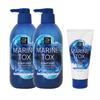 Marine Tox Shampoo for Oily Scalp 700g X2 + Treatment 300g
