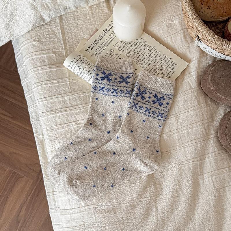 Thickened Wool Winter Fleece Socks Socks Warm Stockings