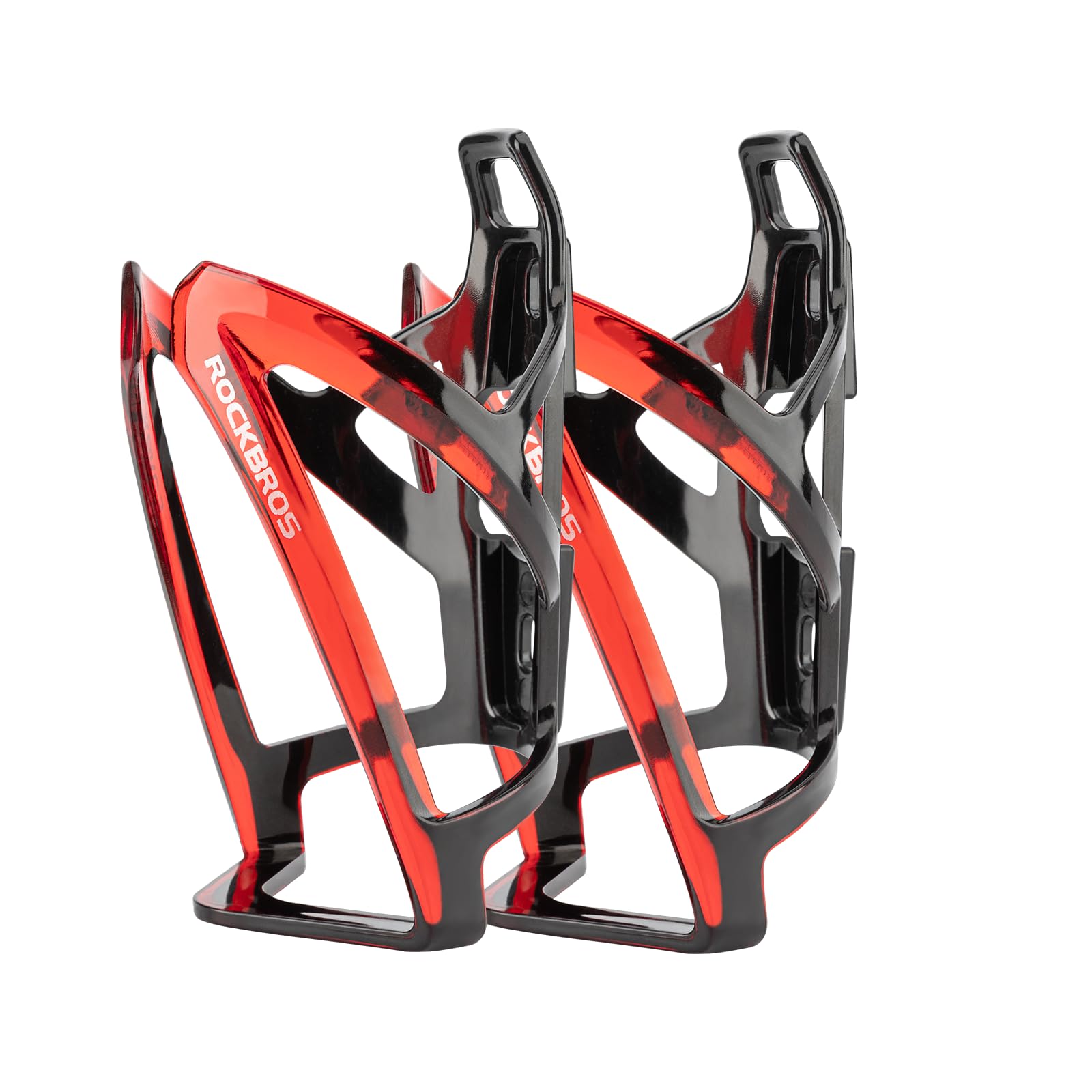 

ROCKBROS Бутылка Велосипедная для Напитков ПК Градиент Подходит для Шоссейного и Кроссового Велосипеда Набор из 2 Флягодержателей, Держателей, Легкая, Стильная, Материал, Дизайн, Цельная