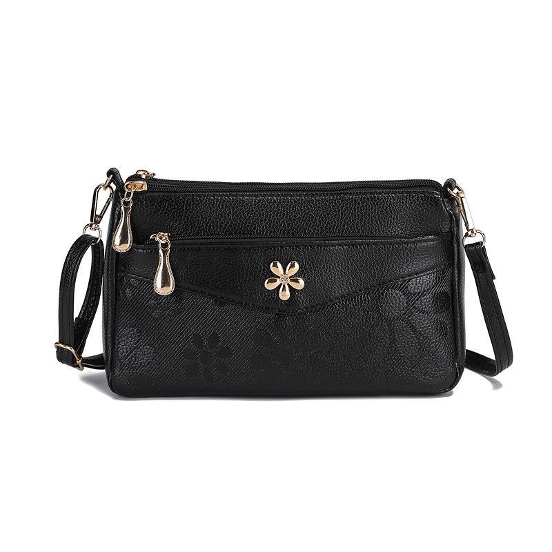 Women's Bag Flower Korean Crossbody Shoulder Bag Women's Small Armpit Shout Bag