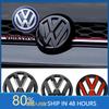 Para VOLKSWAGEN VW Volkswagen Emblema da Grade Frontal Emblema da Tampa do Porta-malas Tampa do logo Para VW POLO GOLF 5 6 7 7.5 8 MK7 MK7.5 MK8 Sciro