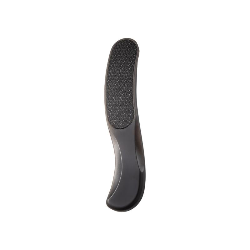 Round Moon Foot File For Effective Exfoliation Nonallergenic Glass Face Professional Pedicure Tool Long Permanent ABS Building