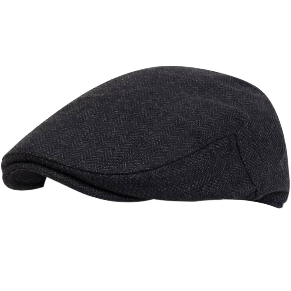 Children Retro Newsboy Caps British Painters Hats Spring Autumn Berets Herringbone Flat Cap Hip Hop Berets For Boys
