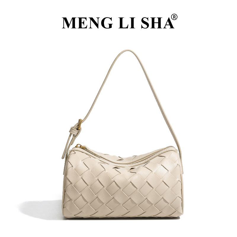 

New bag women s niche design single shoulder crossbody dumpling bag commuter advanced sense hand carry woven bag пісочний