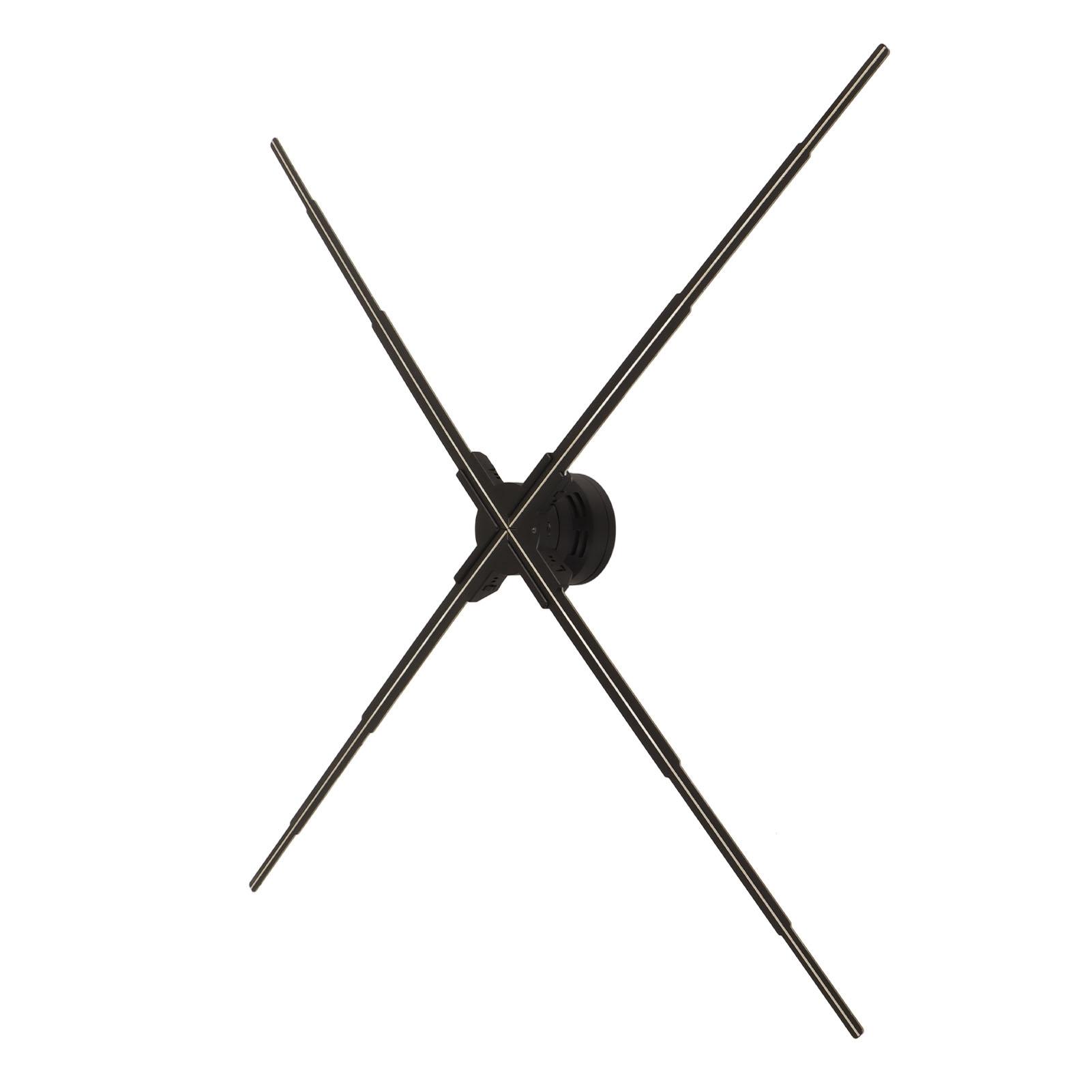 

3D голографический проектор 2K HD 1184 LED поддержка Screen Casting WiFi голографический вентилятор дисплей с US Plug