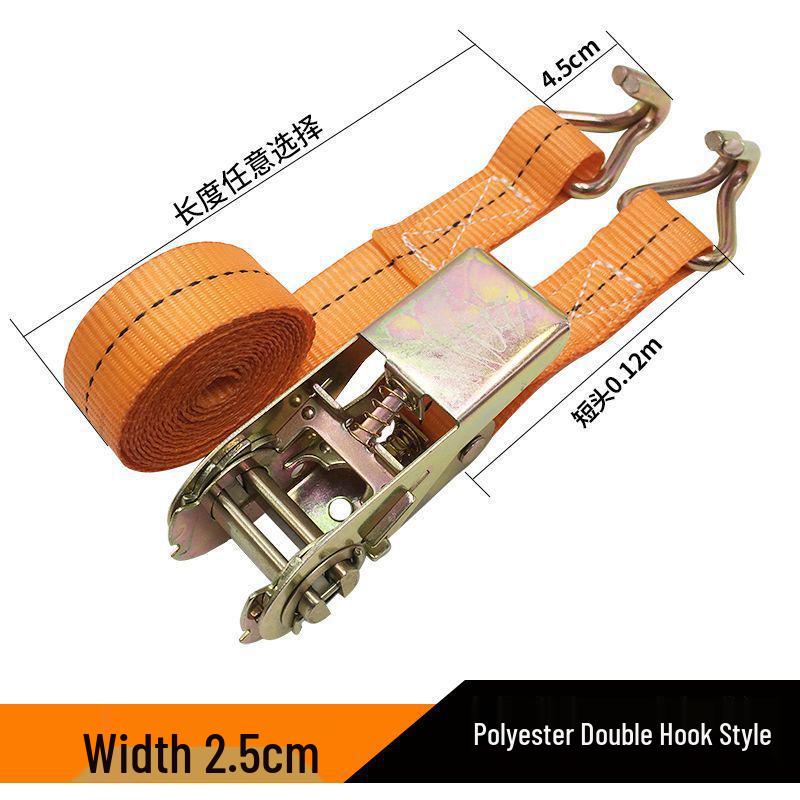 

Сверхпрочные грузовые ремни с трещоткой и износостойким полипропиленовым натяжителем