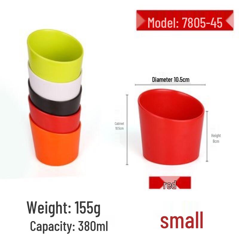 

Melamine Slanted Salad & Fruit Bowl