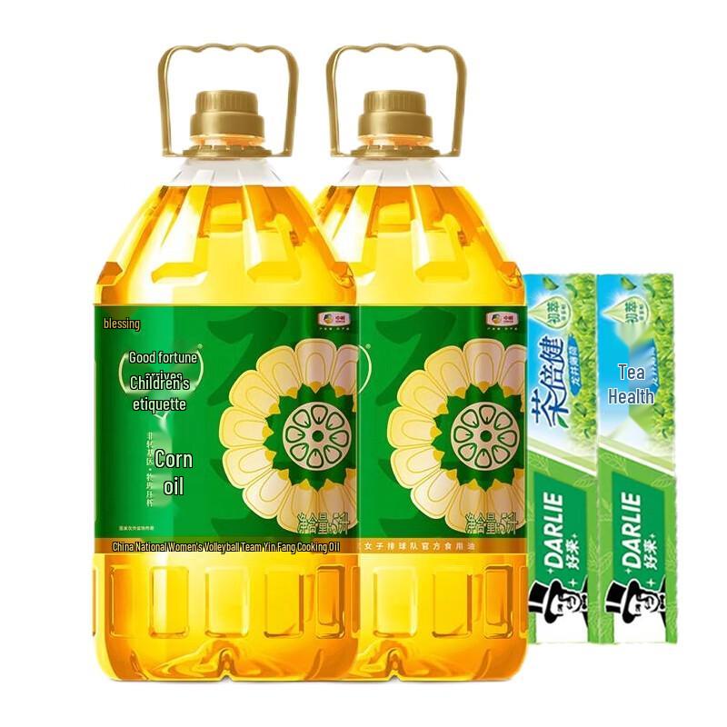 Hawley & Hazel Toothpaste & Fulinmen Corn Oil Bundle