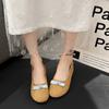 Fashion 2025 New Spring Autumn Slip On Women Ballet Flat Shoes Fashion Shallow Butterfly-knot Ladies Comfort Soft Sole Mary Jane Shoes