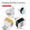 3-Port USB 2.0 Expander Hub Multi-Purpose Portable Car Charger Adapter with USB Divider for On-The-Go Connectivity