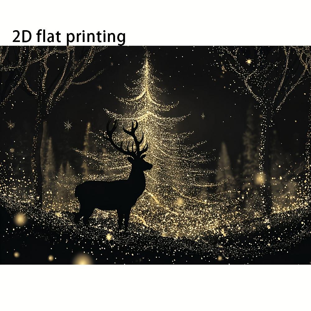 1Pcs Decoration Featuring a Decoration Background Winter Backdrop Decorations For Photo Studio Photo Booth Christams Party