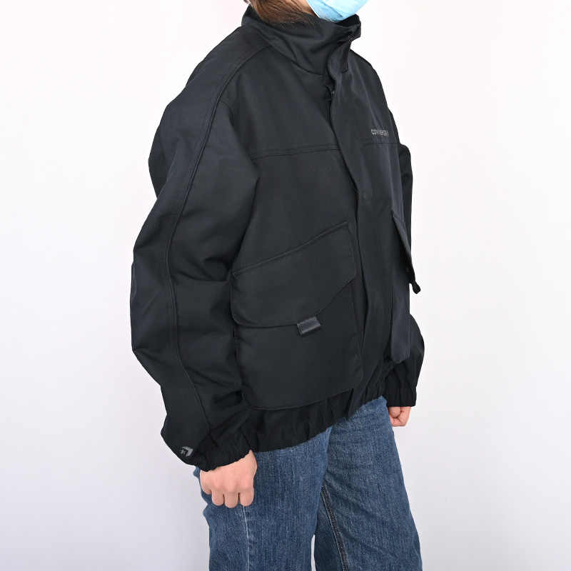 Converse Puffer Jacket Unisex Black 10028463-A02