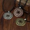Cardcaptor Sakura Magic Circle Pendant Necklace with Leather Cord
