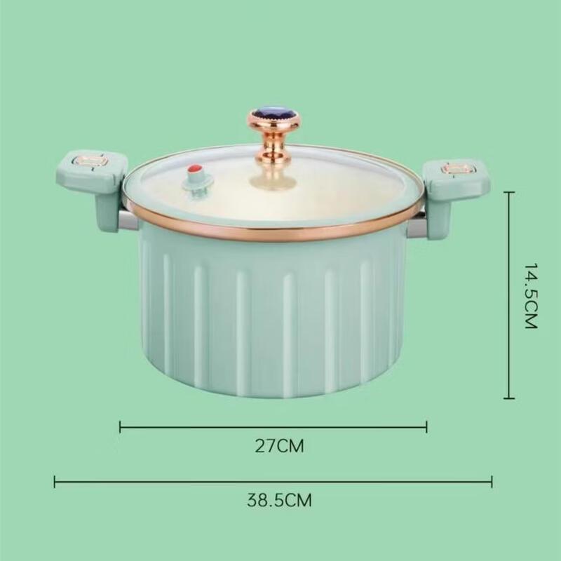 

ZISIZ Enamel Roman Soup Pot