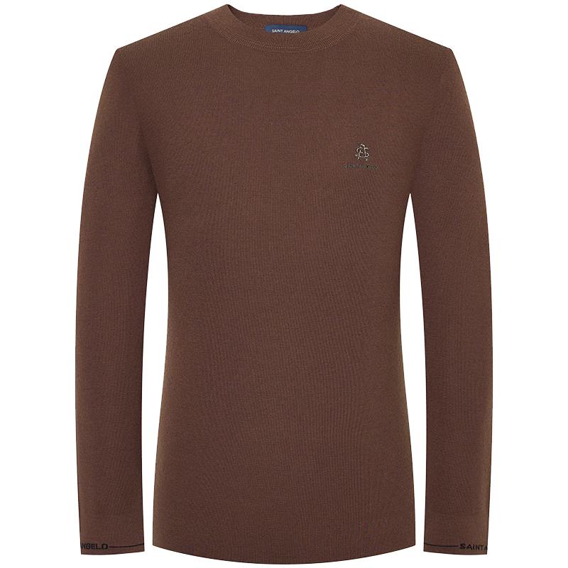 

Baoxiniao Men s Round Neck Business Casual Wool Blend Sweater 3XL (54)