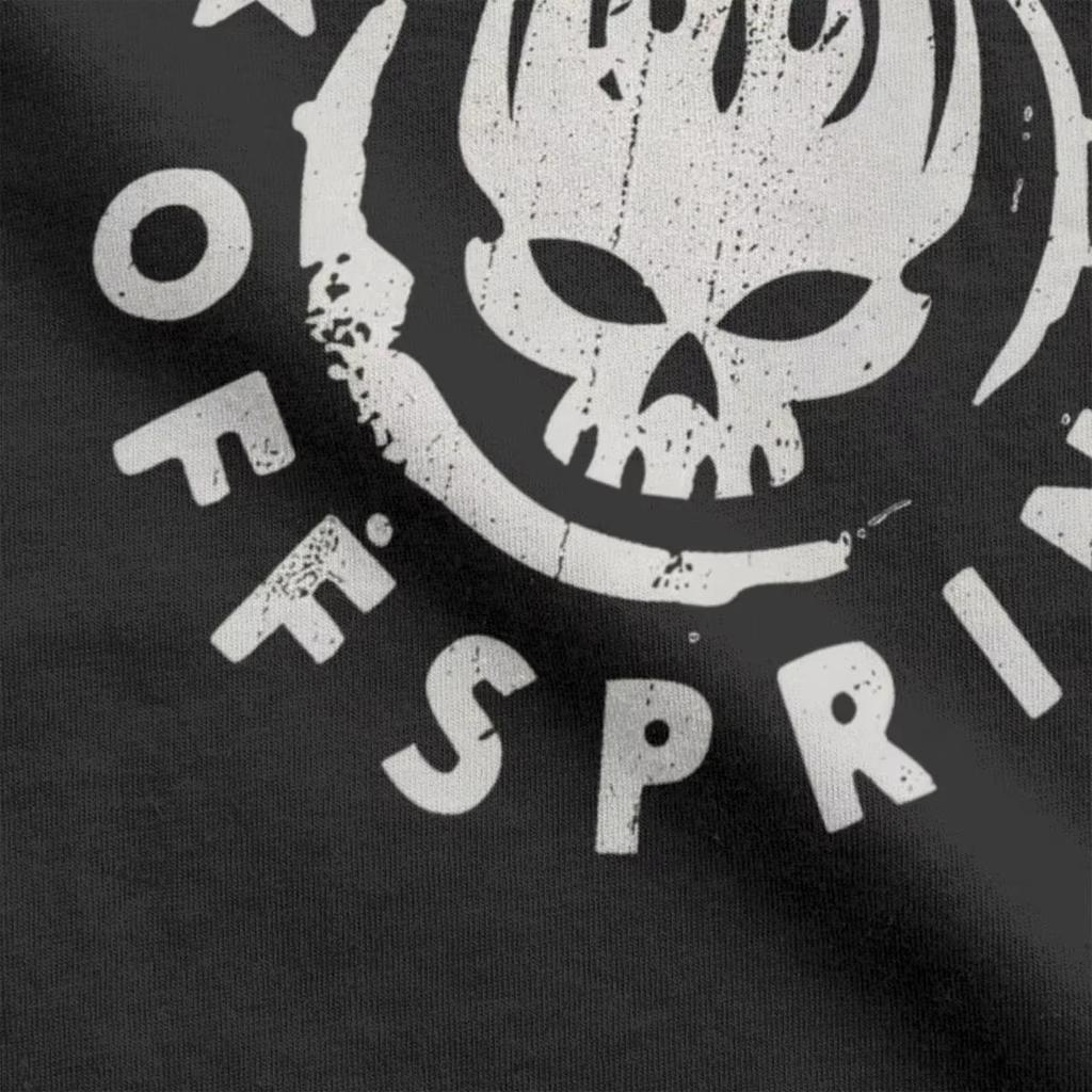 ZX TEE Punk The Offspring Funny T-Shirt for Men Rock Band Funny Women Tee 2025 Short Sleeve T Shirt Printed Top Summer Clothing