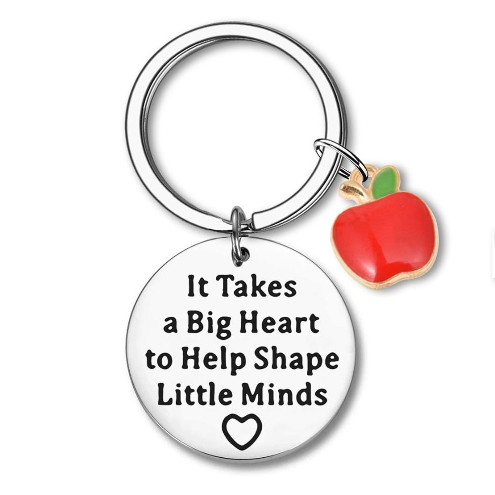 Thank You Teacher Thanks Key Chain Jewelry Thanks Gift Keyring Teacher Keychain  Graduation Gift