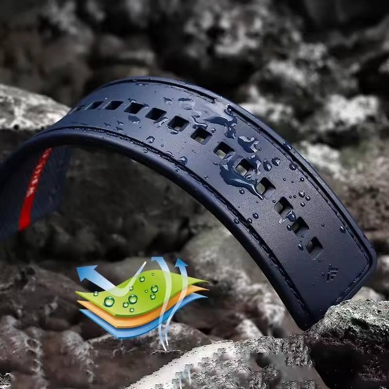Per Panerai SUBMERSIBLE cinturino Luna Rossa PAM1466 PAM1391 PAM1565 Bracciale Cinturino in Gomma 22mm 24mm 26MM Orologi da Uomo Impermeabili