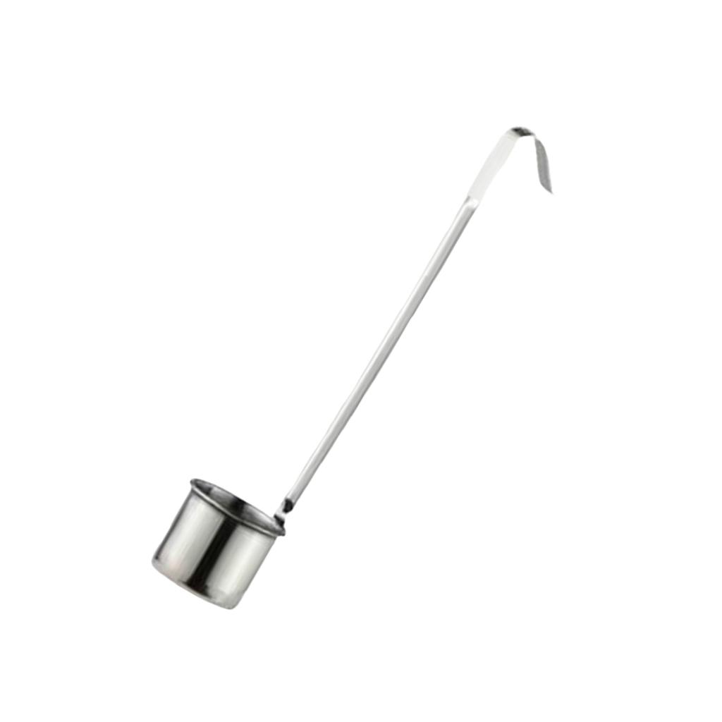 304 Stainless Steel Wine Dipper Portable Wine Ladle Spoon for Outdoor Travel Practical Beer Pouring Measuring Spoon